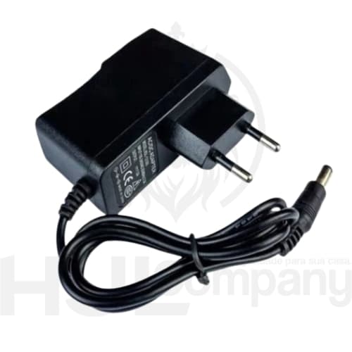 Fonte Estabilizada Plastico PVC Chaveada 12v 2a Bivolt Plug P4 5.5mmX2.1mm