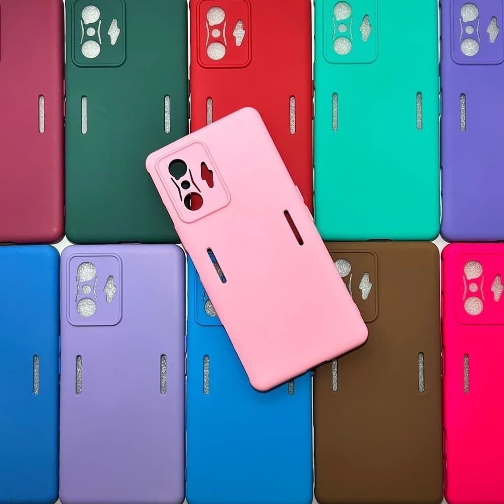 Capa Capinha Case Silicone Colorida Resistente Interior Aveludado Xiaomi POCO F4 GT