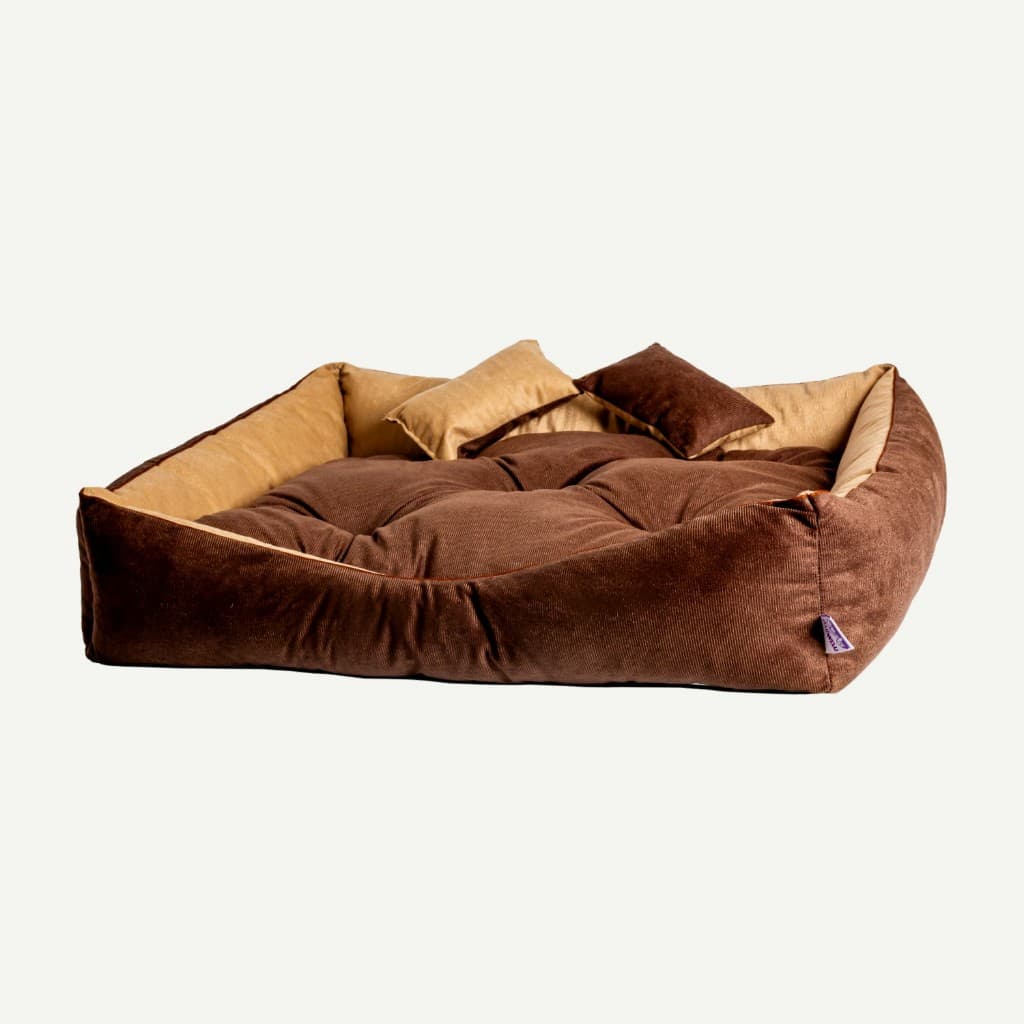 Cama Pet Grande Media Pequena Para Cães e Gatos Caminha Pet Cachorro Com Zíper + Almofadinha