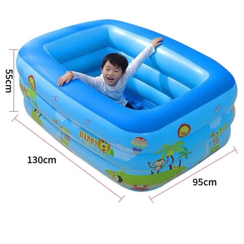 Piscina Infantil Inflável Retangular 650 Litros