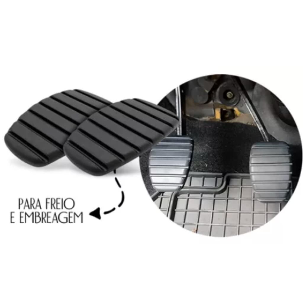 CAPA PEDAL freio e embreagem SANDERO LOGAN DUSTER OROCH CLIO KANGOO MEGANE SYMBO