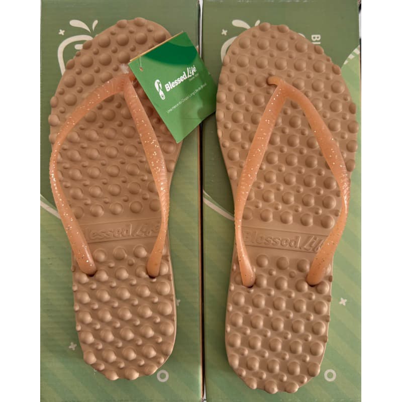 Sandália / Chinelo Massageador Ortopédico Relax Marshmallow Extra Leve - Blessed Life