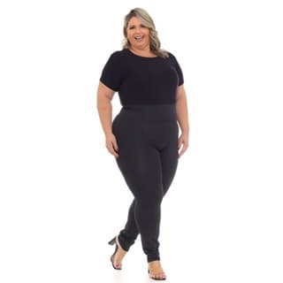 Calça Legging Feminina Suplex do P ao G3 Plus Size
