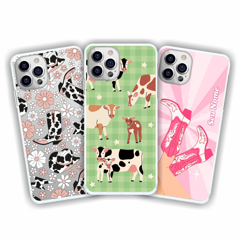Capa de celular Agro capa personalizada Agrogirl Menina da Pecuária Boiadeira capinha