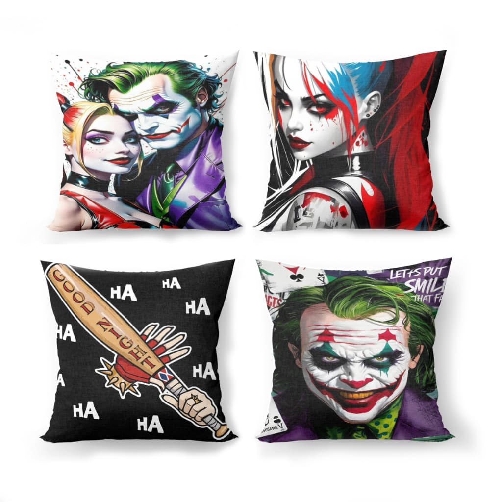 Capa de almofada Coringa e Alerquina