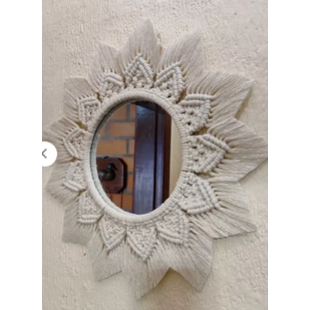 espelho mandala decorativo para sala