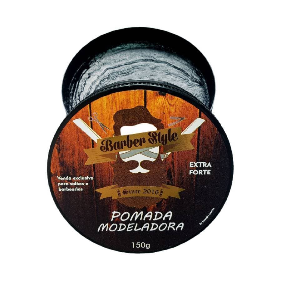 Pomada Pasta Modeladora Incolor 150g Barber Style