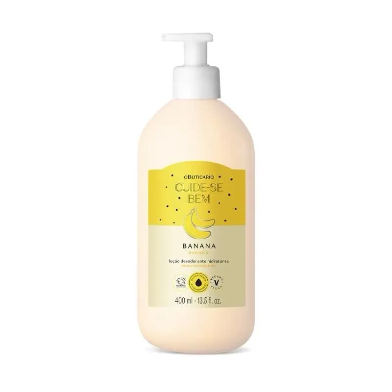 Loção Desodorante Hidratante Banana 400ml