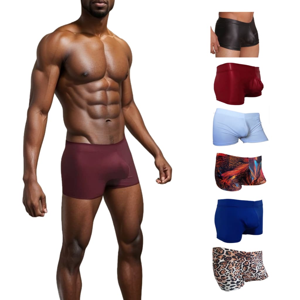 Cueca Boxer Masculina Bojo Anatômico Sustenção Frontal Cuecas SexLord