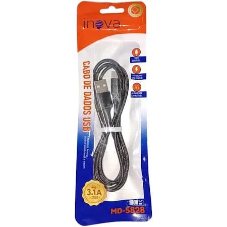 Cabo De Dados Usb Para Usb-c 1m Inova Md-5828