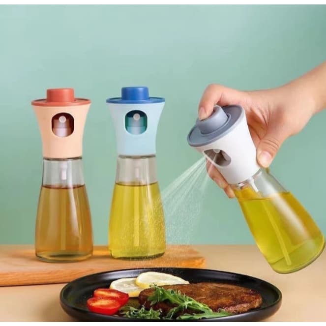 1/2/3 Spray Pulverizador Borrifador Vidro Galheteiro Azeite Vinagre Cozinha 160ml