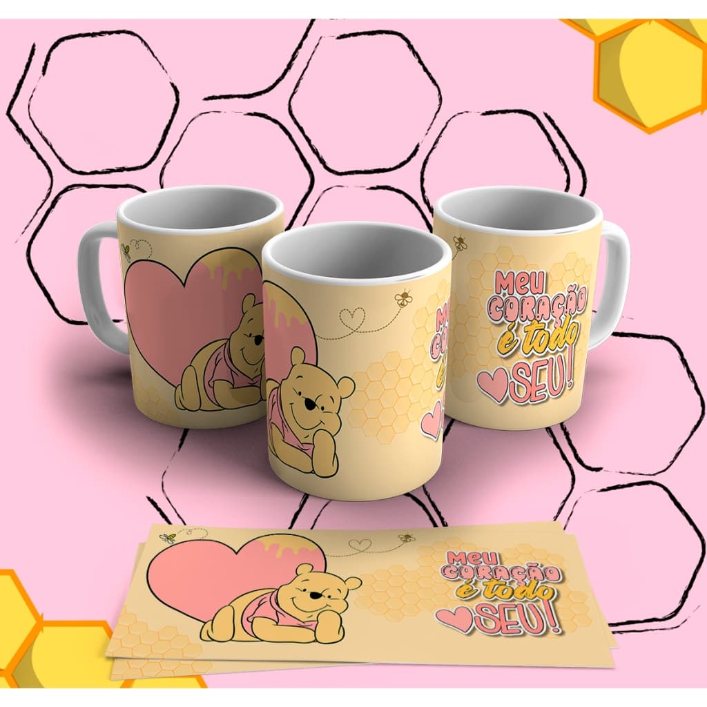 Caneca Desenho Ursinho Pooh
