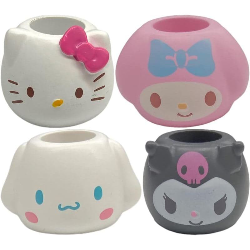 Suporte Para Escova De Dentes Sanrio Direto Do Japão , Porta-Lápis , Papelaria Banheiro (Hello Kitty , My Melody , Cinnamoroll , Kuromi)