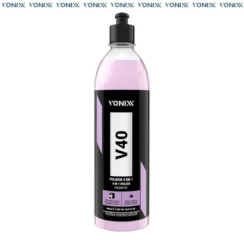V40 Composto Polidor 4 em 1  Vonixx 500ml