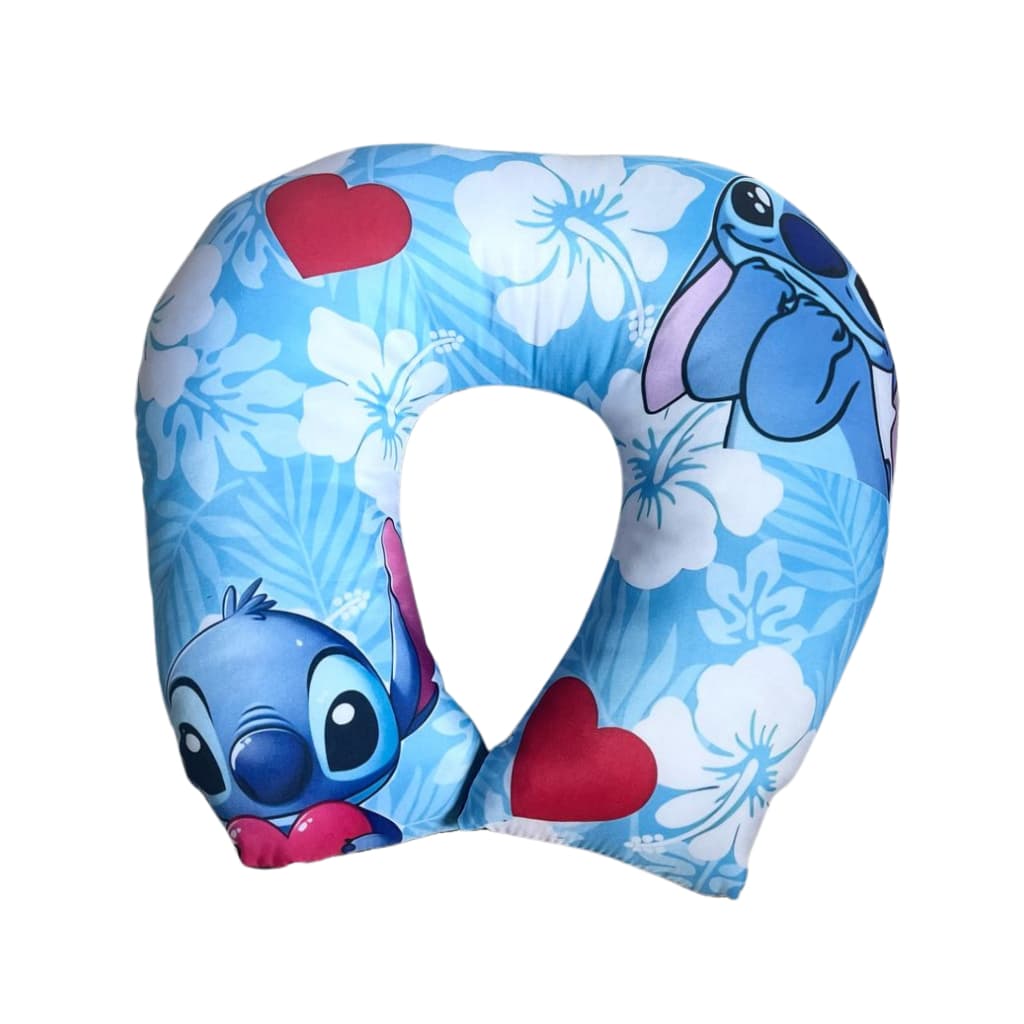 APOIO PARA O PESCOÇO STITCH ALMOFADA  PARA PESCOÇO, ALMOFADA PARA VIAGEM