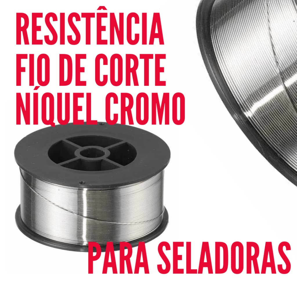 Resistência Fio de Corte para Seladora 0,912 mm – Alta Resistência e Precisão no Selamento