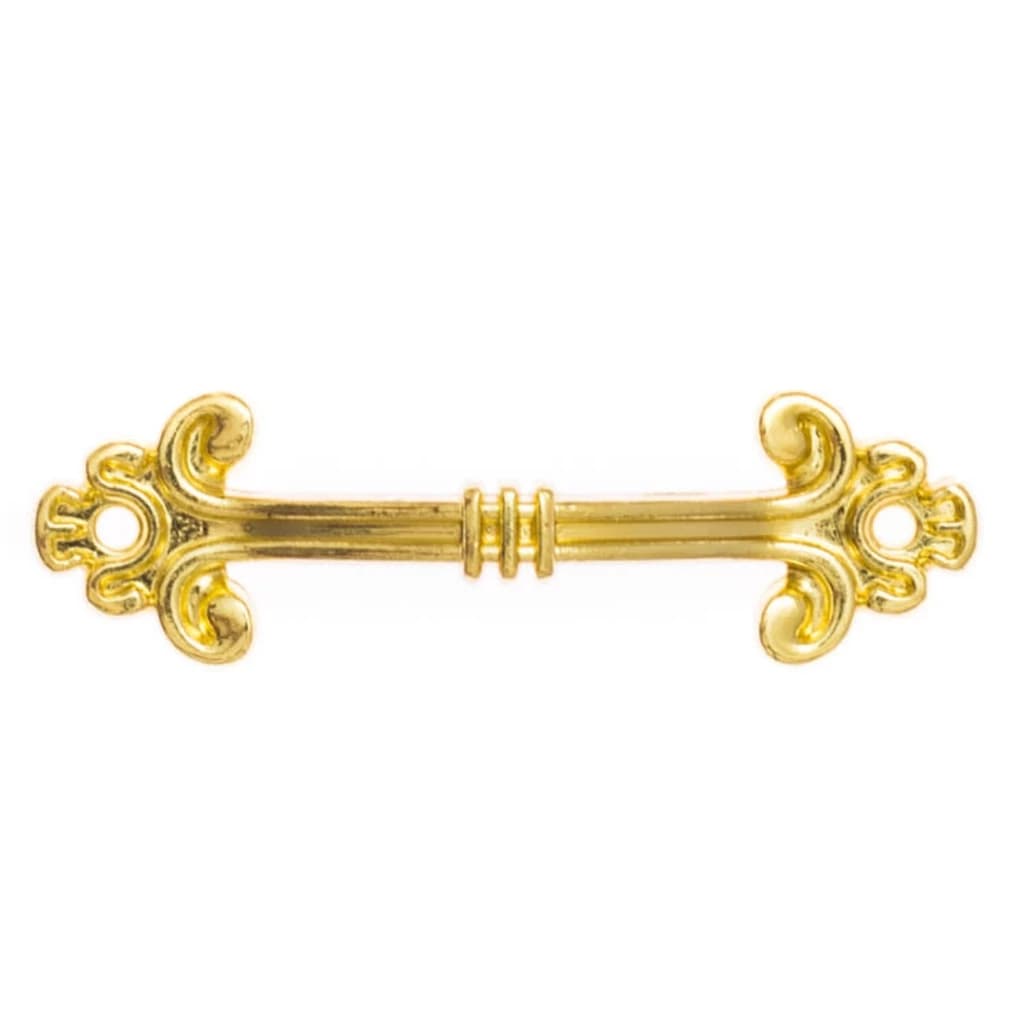 Alça Veneza Mini Metal Decoração Artesanato Bandejas Mdf Puxador + Parafusos