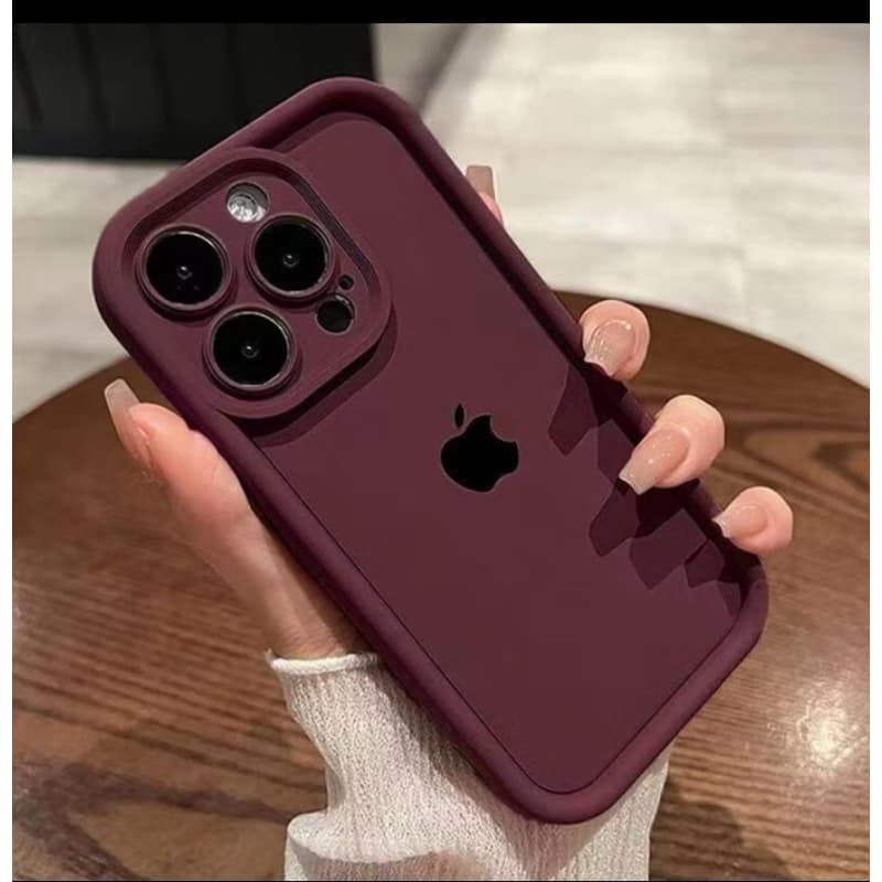 Capa Capinha Case preta aveludada para iPhone 11