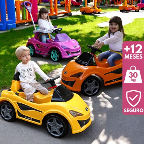 CARRINHO PASSEIO INFANTIL COM PEDAL EMPURRADOR QUADRICICLO BRINQUEDO MOTINHA MOTOQUINHA MOTOCA