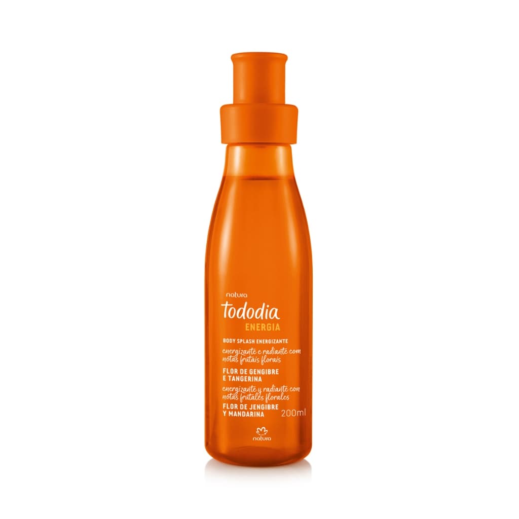 Natura Body Splash Tododia Flor de Gengibre e Tangerina – Frescor e Vitalidade