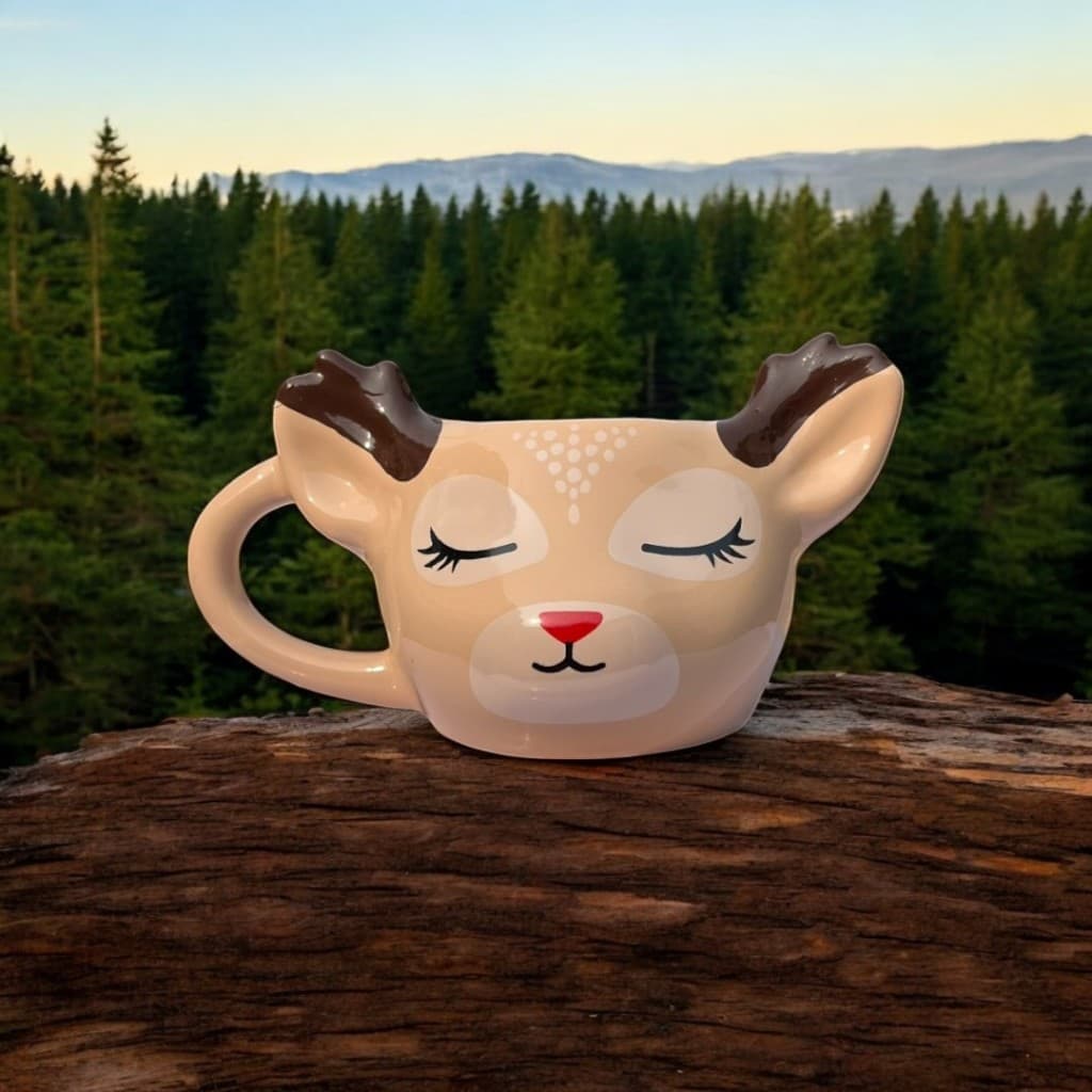 Caneca decorativa Rena - Cerâmica