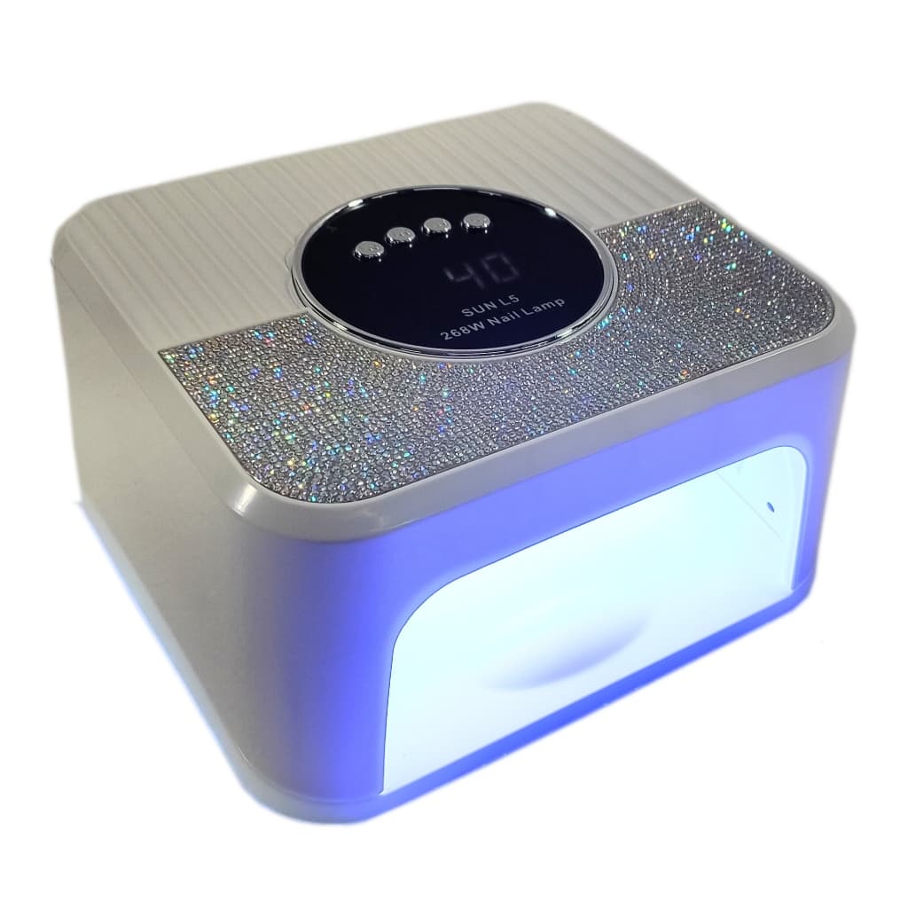 Cabine Profissional Unhas De Gel SUN L5 C/ 45 LEDs 268w - Secagem Rápida e Eficiente