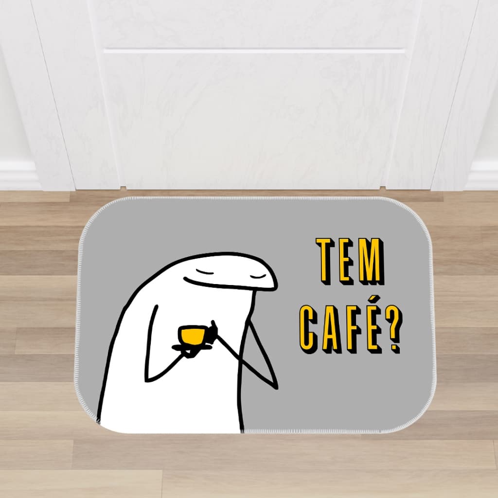 Tapete de Porta Decorativo Estampas Divertidas Antiderrapante - Direto de Fábrica - Envio Imediato!!