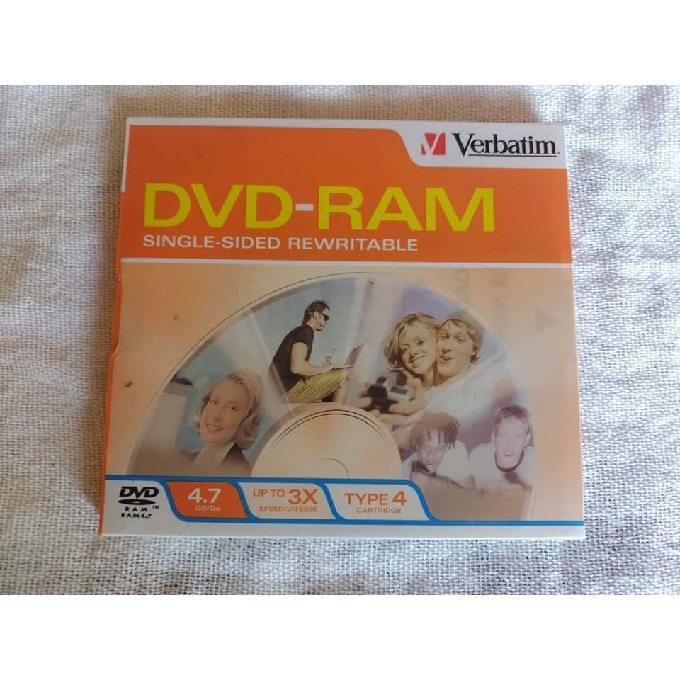 DVD-Ram 4.7Gb Type 4 Cartucho Verbatin Lacrado