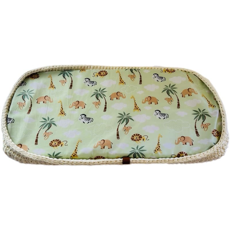Trocador De Fraldas com colchão Safari 70x34x6 cm