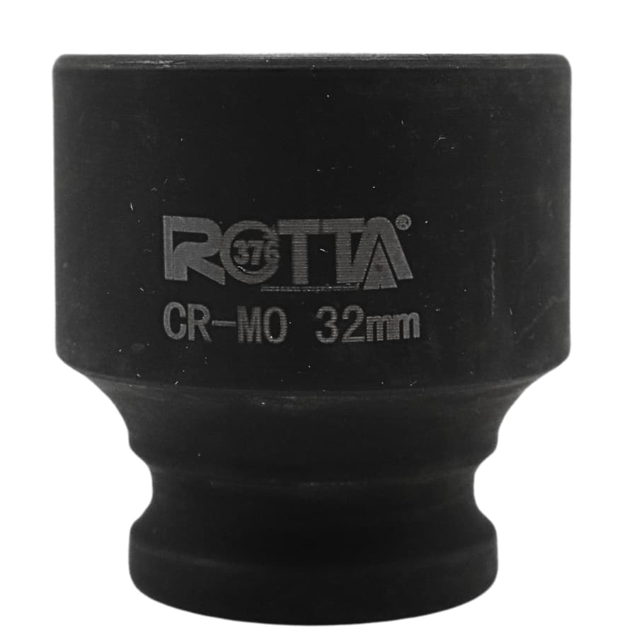 Soquete Impacto Curto 1/2 Pol X 32mm Sextavado Forte