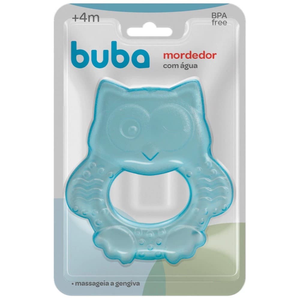 Mordedor Com água Buba Coruja Mordedor Bebê infantil