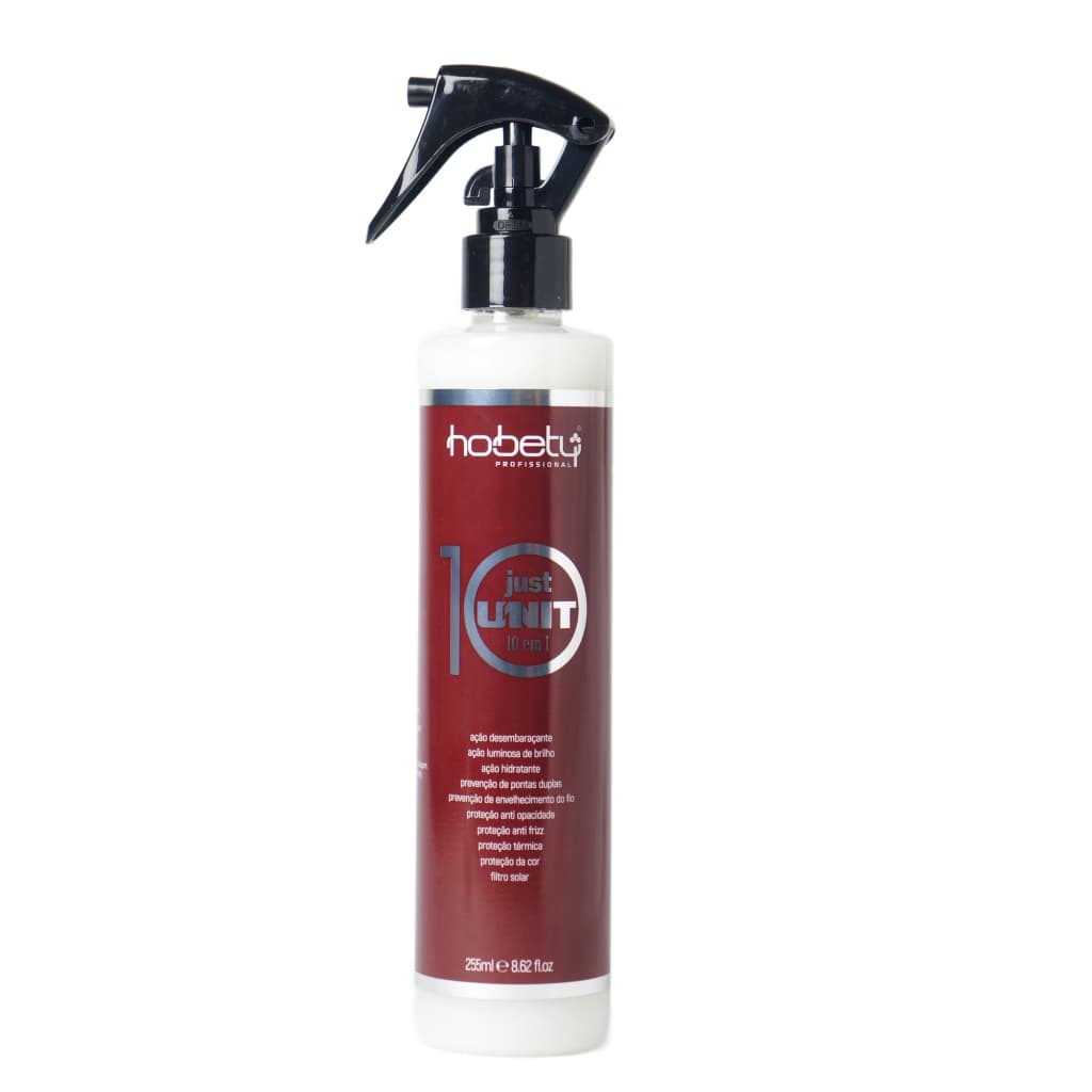 Finalizador Hobety 10 Benefícios em 1 Just Unit 255ml