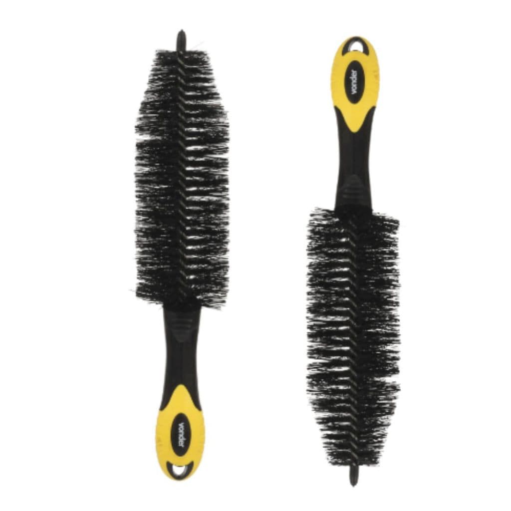 Escova Para Furo De Rodas Media Cerdas Nylon Tipo Pepino Vonder Resistencia Duravel Pratica Original