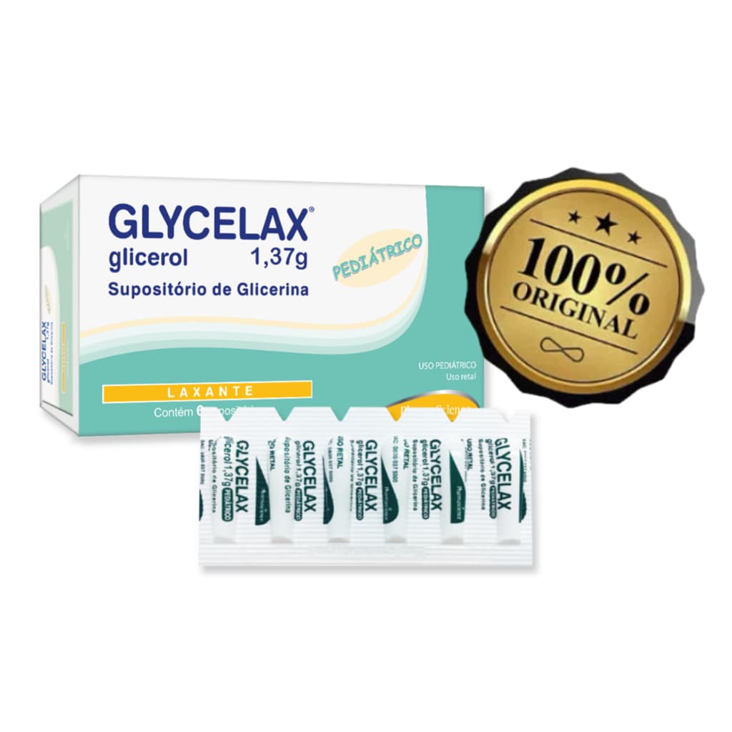 Supositório De Glicerina Pediátrico Com 6 Unid