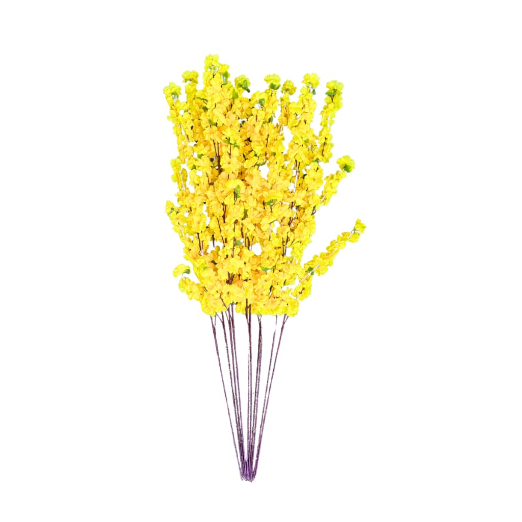Haste Cerejeira 125cm Artificial Várias Cores Decoração Parede Portais Arranjos Arcos Eventos Jardim