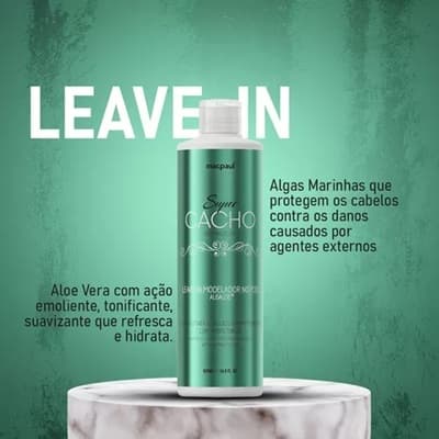 Leave-in Modelador No Poo Super Cacho Macpaul 500ml