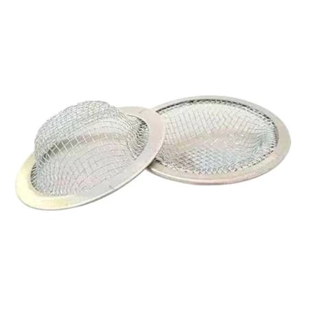 Ralo aramado de inox para pia cozinha válvula americana 9cm