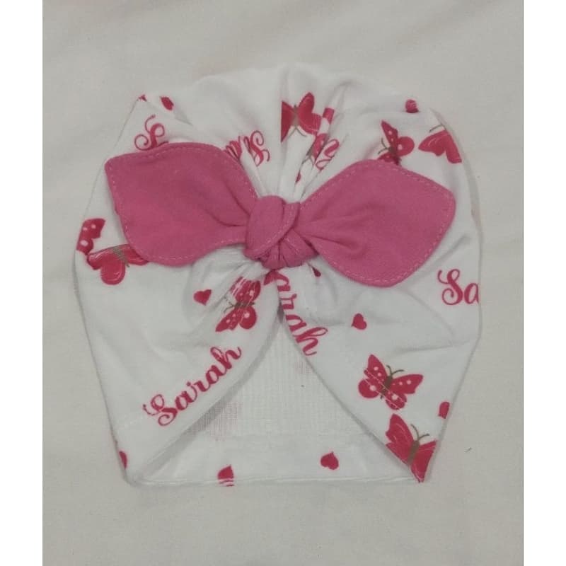 Touca turbante personalizado