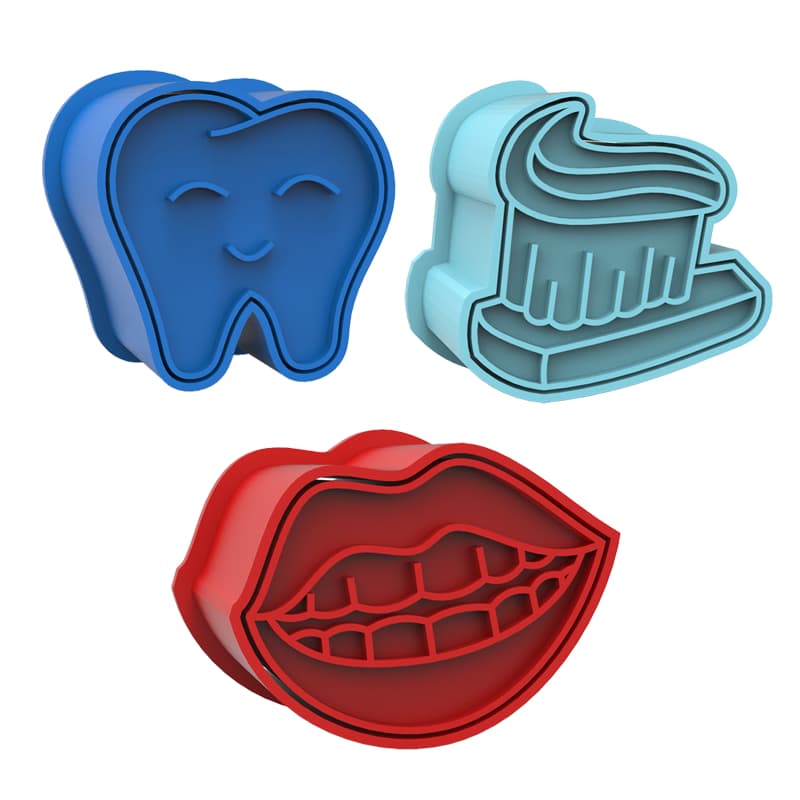 Modelador e Ejetor Para Modelar Massas, Doces e Brigadeiros - Dentista Odonto