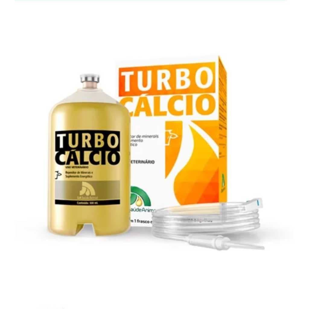 Turbo Calcio 500ml J.a Saúde Animal