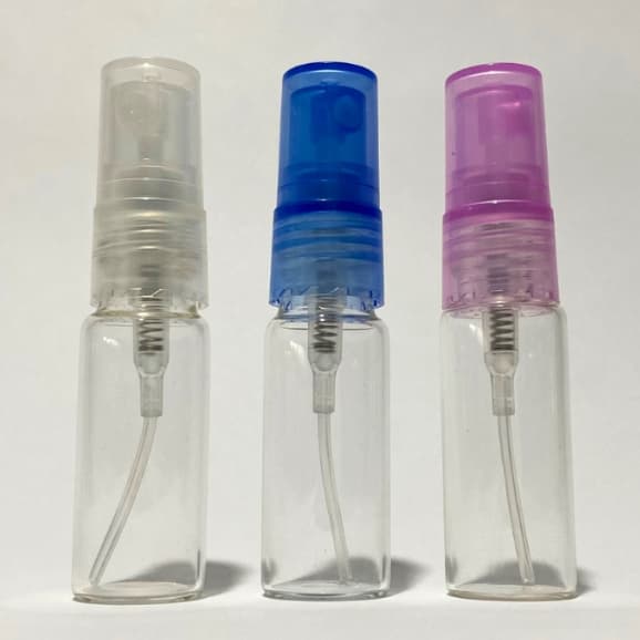 10-20 Frascos de Vidro Spray 5ml Para Perfume Refil Amostra
