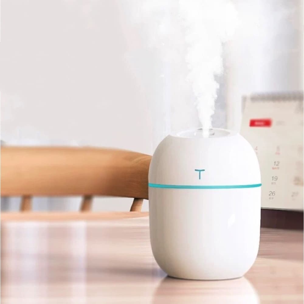 2 kit Umidificador Ultra Sônico Portátil 220ML Perfeito para Casa e Escritório Promoção