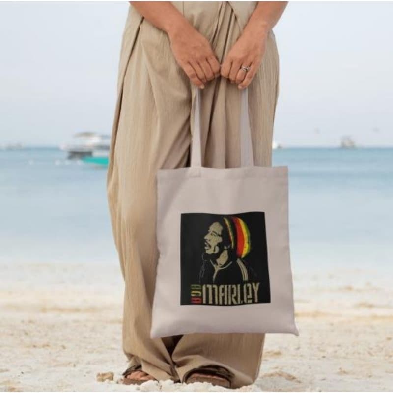 bolsa ecobag sacola ecológico bob Marley  envio rapido