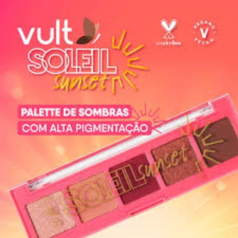 Paleta de Sombras Soleil Sunset 3g