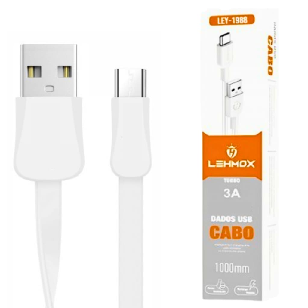 Cabo Carregador 2 Metros Para Redmi 9a - Micro USB V8