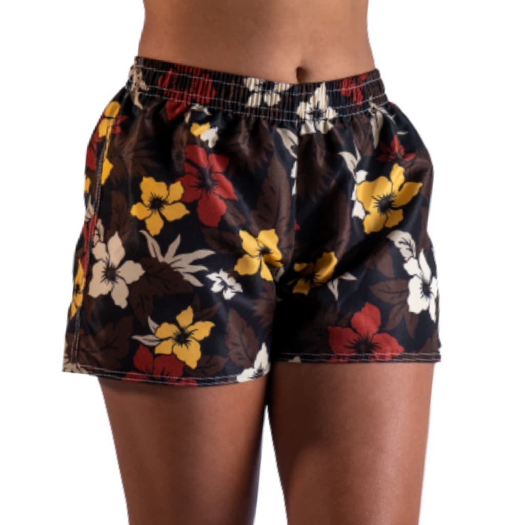 Kit Bermuda Feminina Tactel Estampada - Short Leve, Secagem Rápida, Ideal para Academia e Esportes
