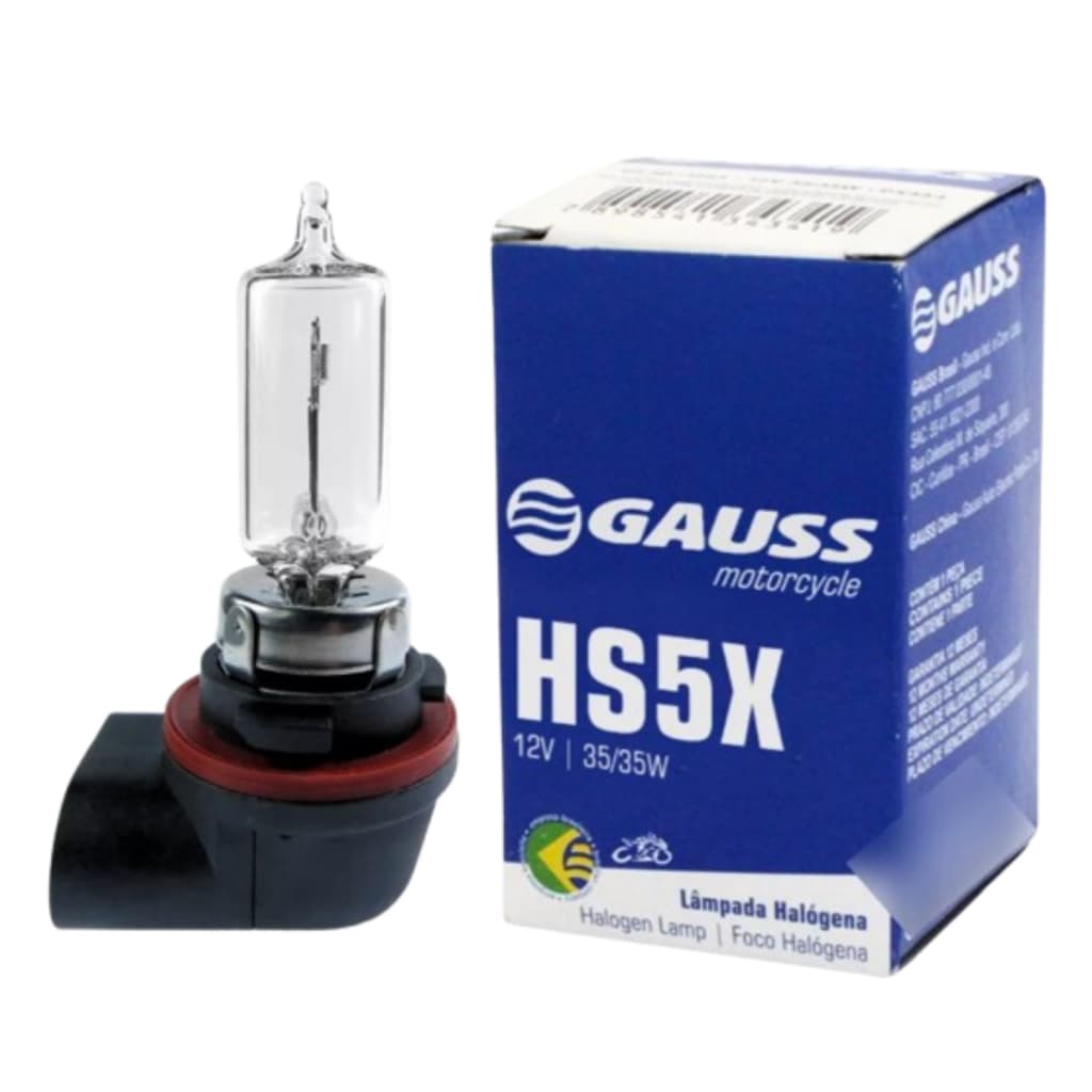 LAMPADA FAROL HS5X 12V 35/35W FOURTRAX 420 QUADRIC-GAUSS