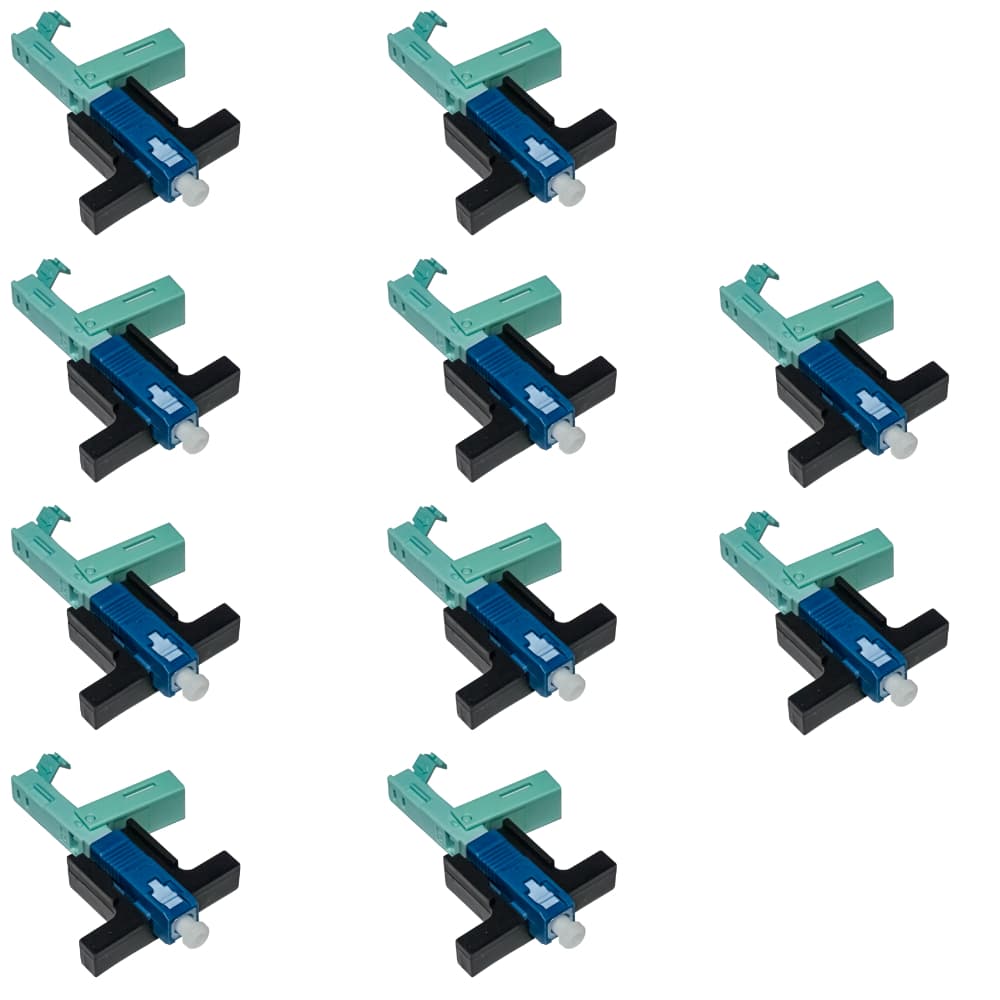 Kit 100 unid. Conector Fast Fibra Óptica T UPC