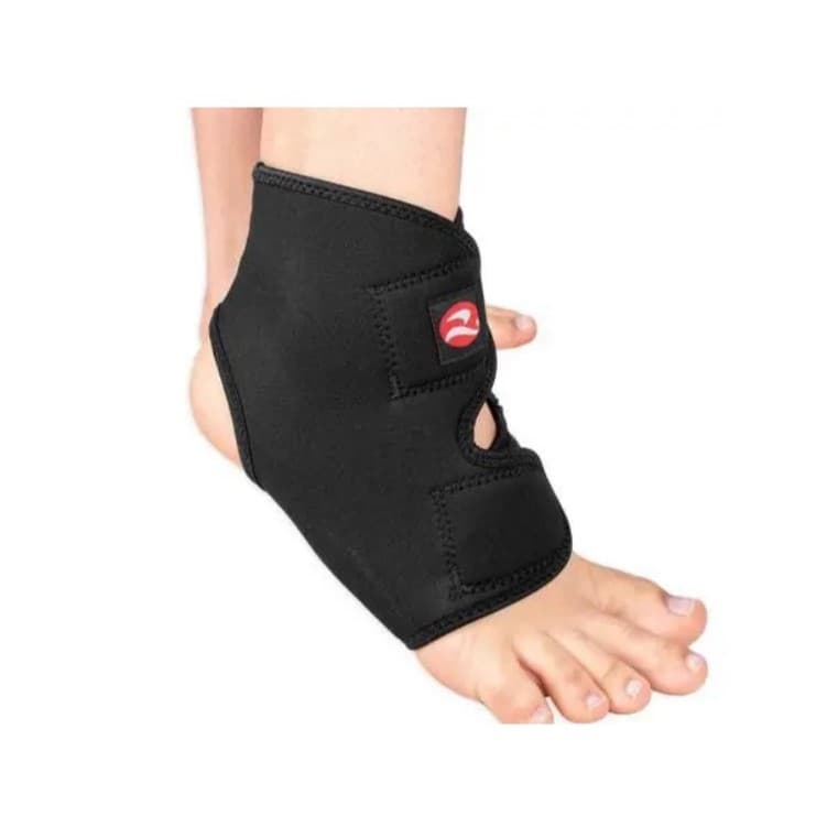 Tornozeleira Ortopédica Ajustável Compressão Profissional Esportiva Para Tornozelo Neoprene Realtex