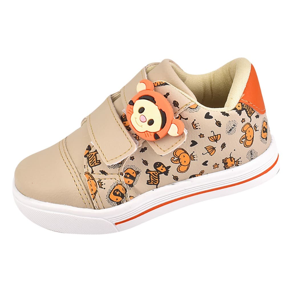 Tenis infantil casual menino moda confortável escola promoção volta as aulas velcro leve macio